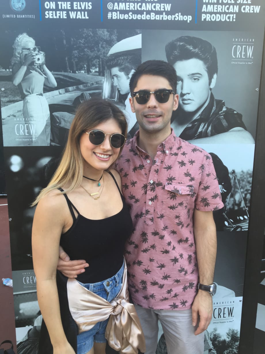 American Crew's Blue Suede Barbershop Stops at North Coast Music Festival in Chicago