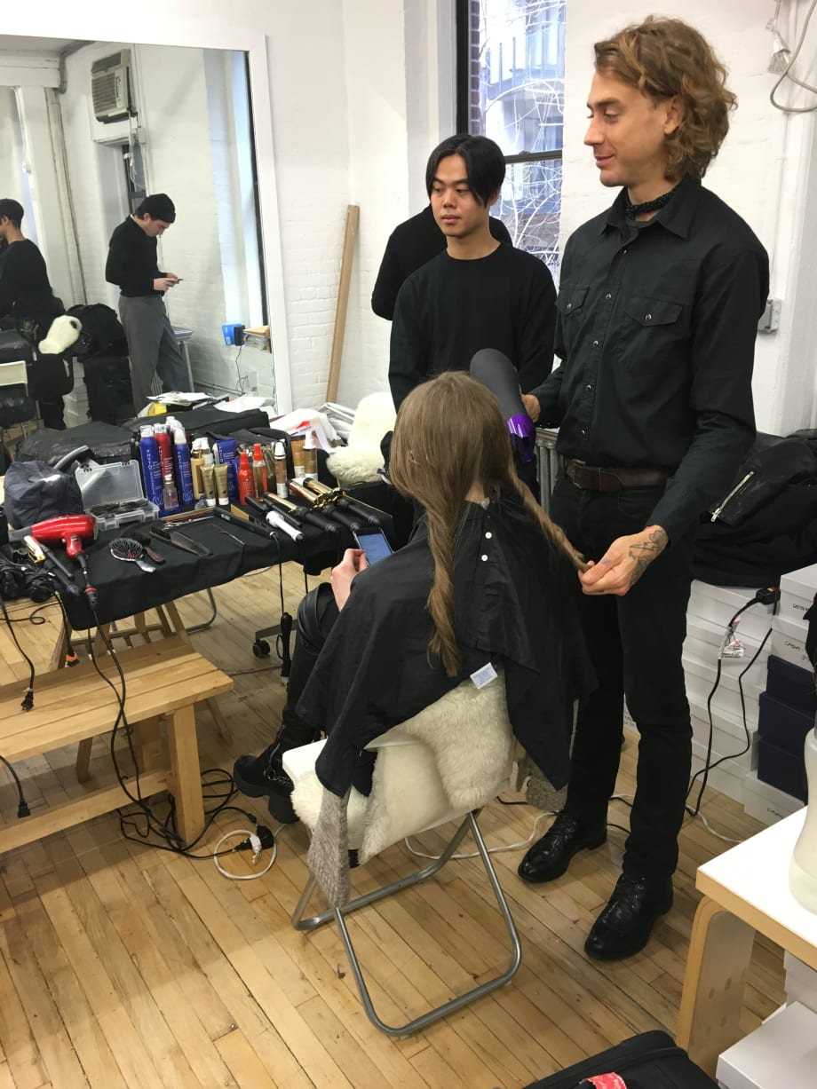 NYFW How-To: Second-Day Texture by Hot Tools and Phyto for Zero + Maria Cornejo F/W 2016
