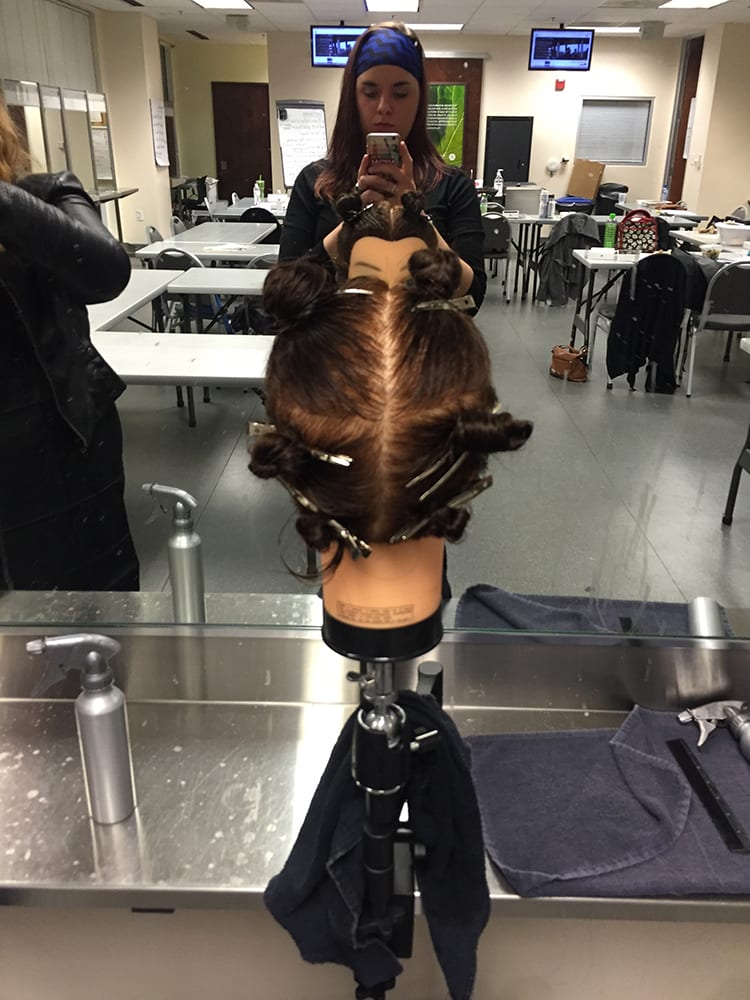 New Cosmetology Student Hannah Barnette Starts Her Beauty School Adventure!