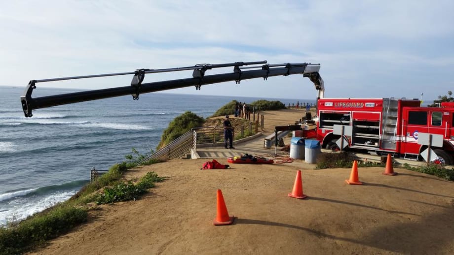 Cranes Help Lifeguards Reduce Rescue Times