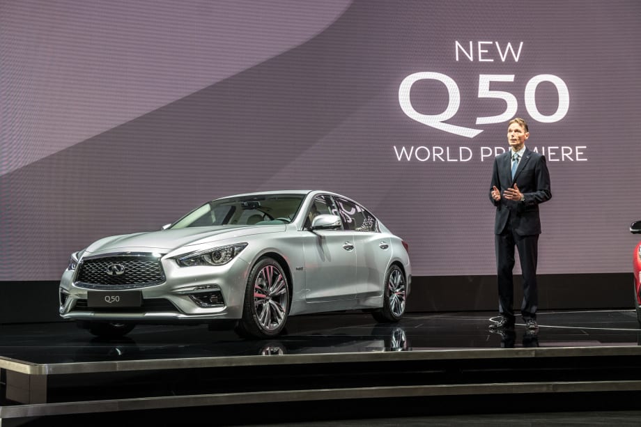 Infiniti Adds Self-Driving Tech to 2018 Q50