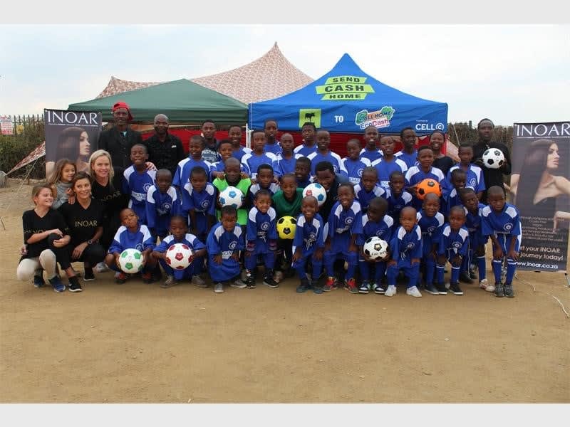 Inoar Empowers Young Players at Zikonde Soccer Academy in South Africa