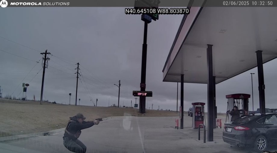 Video: Illinois State Police Capture Robbery Suspect After Shootout
