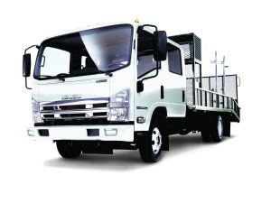 Isuzu Truck Introduces Low Cab Forward, Gas-Powered Crew Cab