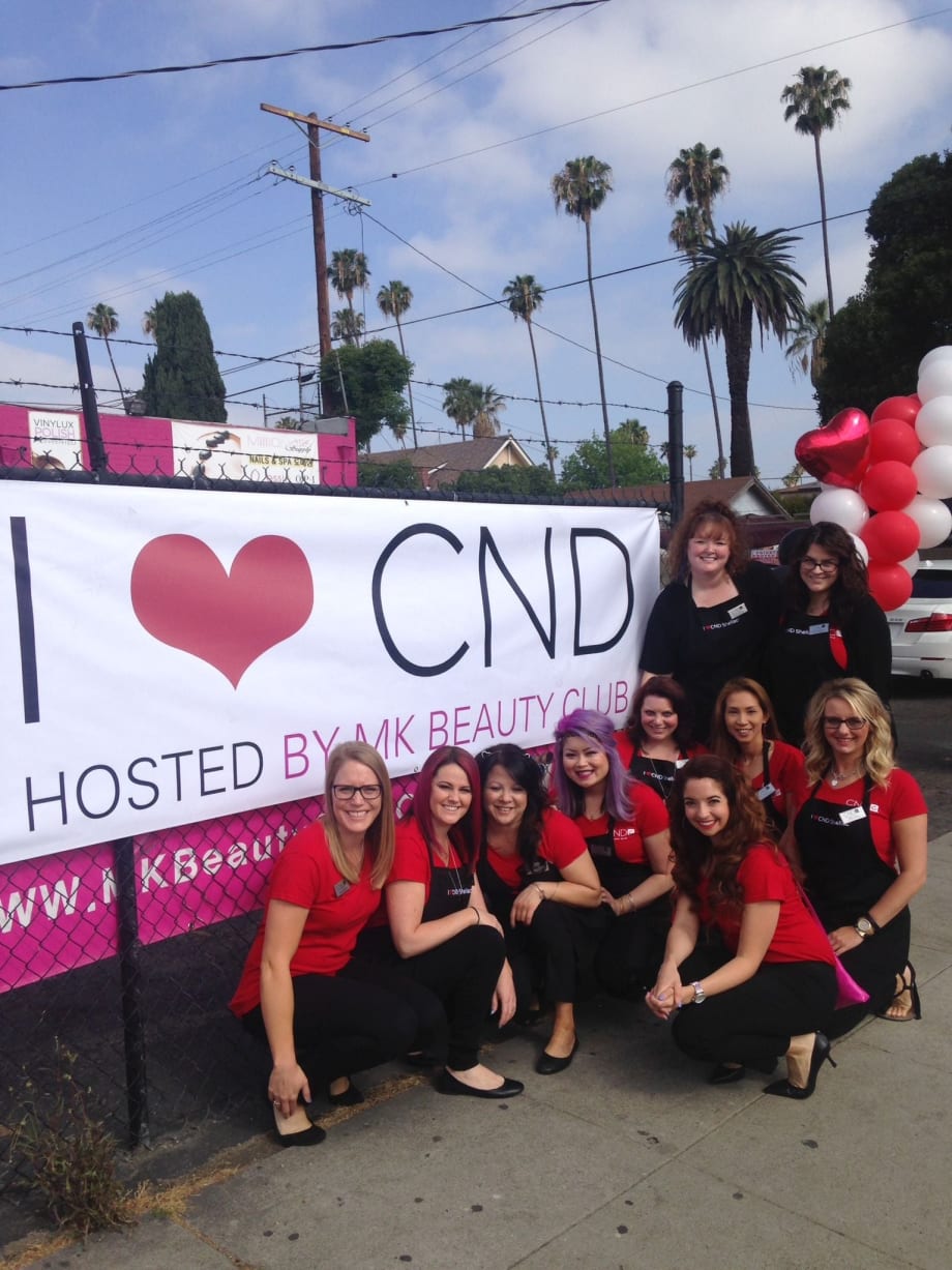 CND Hosts  “I HEART CND” in LA