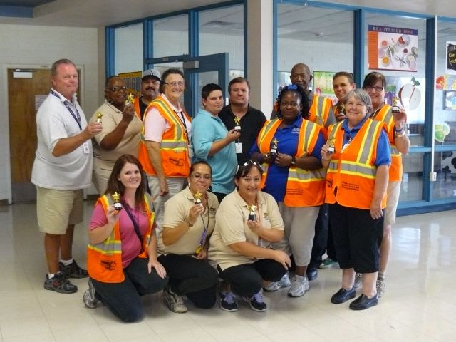 District holds safety competitions during in-service