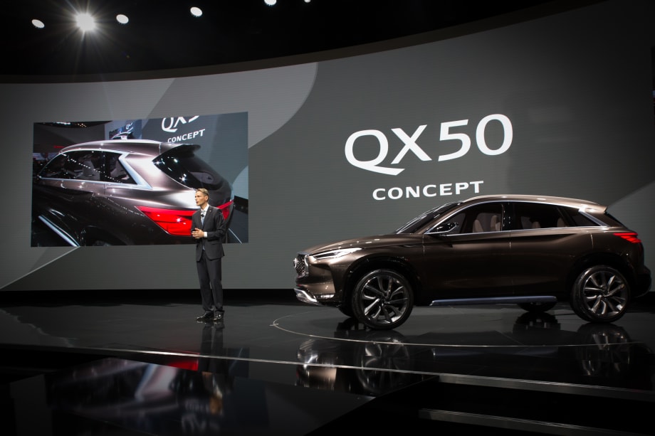 Infiniti Shows OX50 Mid-Size Crossover Concept
