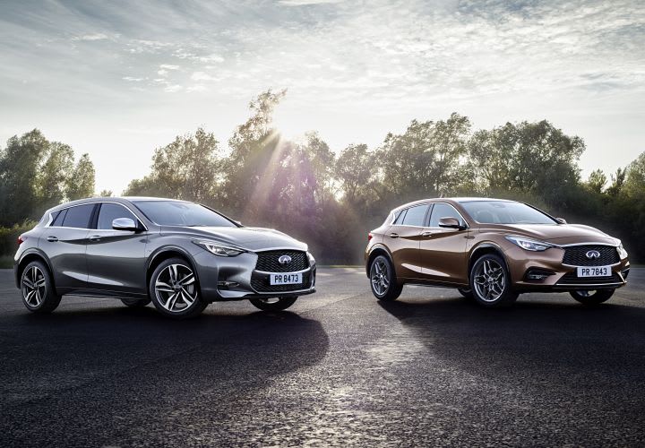 Infiniti to Offer Trio of 2017 QX30 SUVs