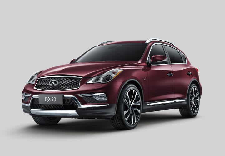 2016 Infiniti QX50 Mid-Cycle Update Extends Length