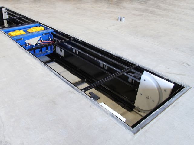 Rotary Lift Reduces In-Ground Lift Installation Time