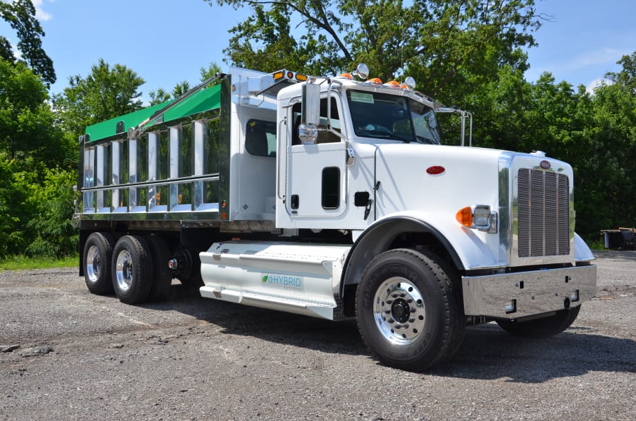 Fleet of CNG Dump Trucks Ready for Service