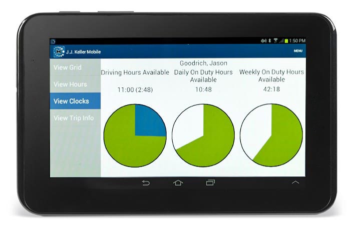 J.J. Keller Self-Certifies Mobile ELD Solution