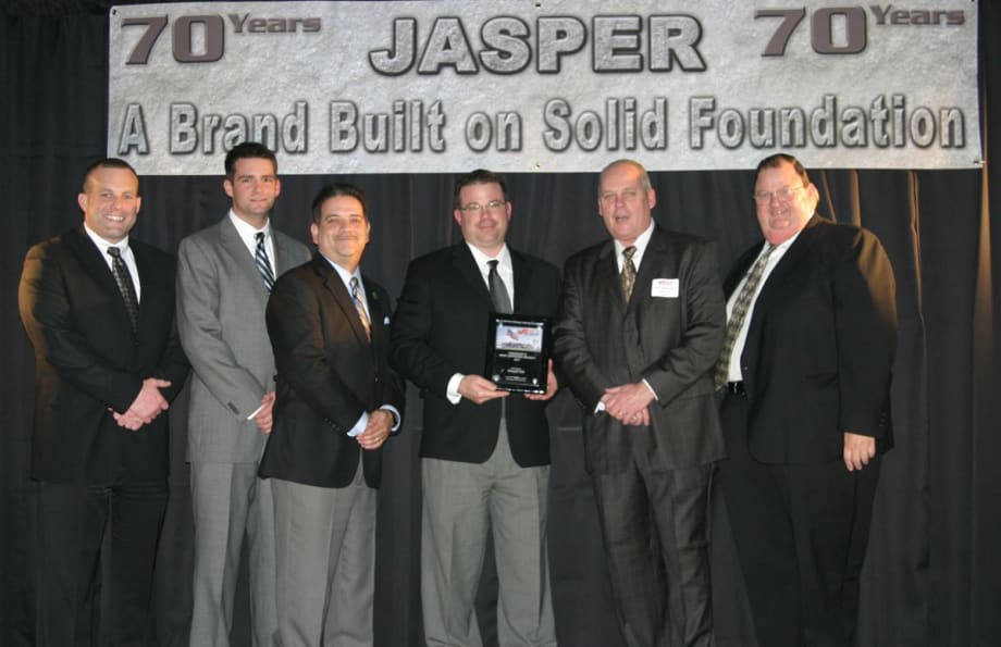 Jasper Engine & Transmissions Houston Branch Recieves Award