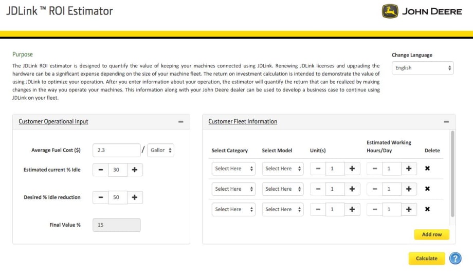 JDLink Estimator Tool Quantifies Telematics ROI