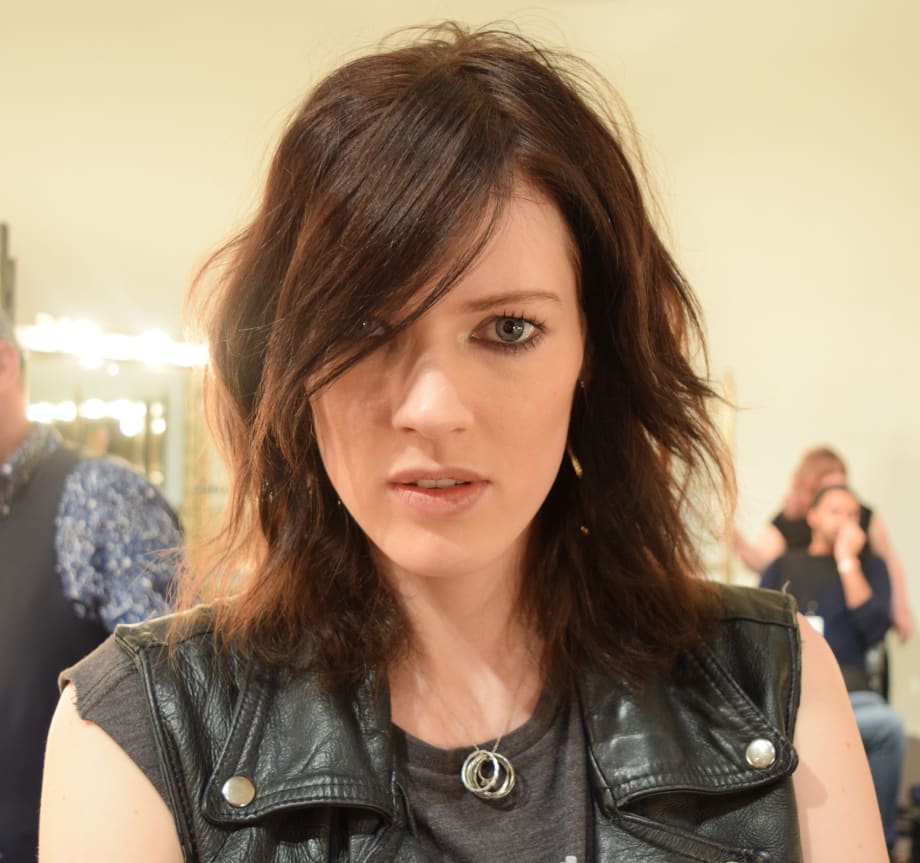 NYFW How-To: "Just Off the Tour Bus" Hair by Unite for Jenny Packham