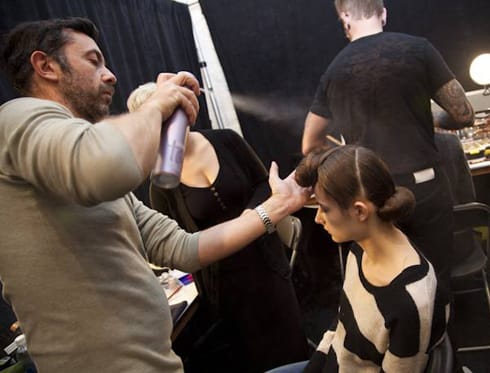 FASHION WEEK: Victory Roll at Jenny Packham