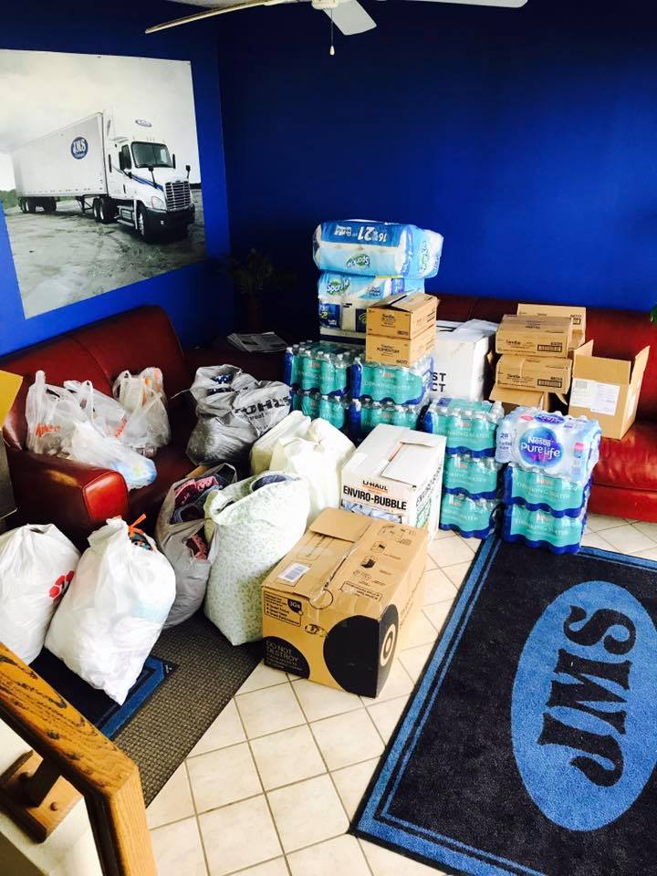 Trucking Gives Generously to Help Houston Recover from Harvey