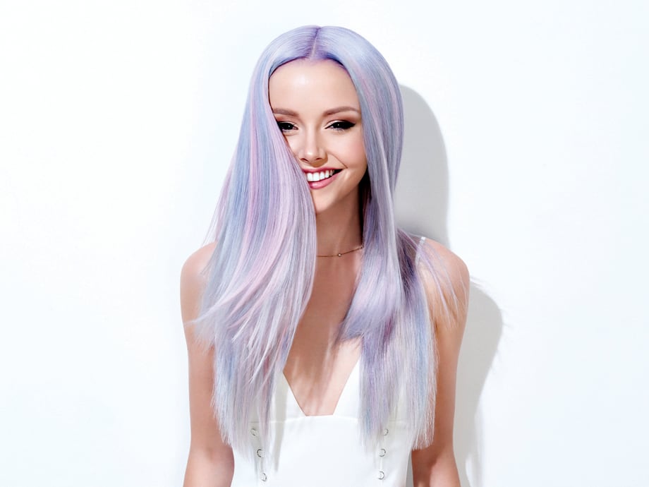 HOW-TO: Pearlescent Violet and Blush Hair Color