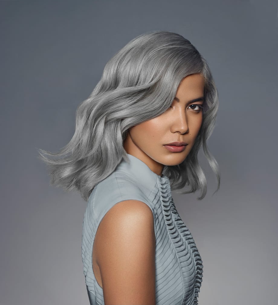 HOW-TO: Smokey Silver Hair Color With a Futuristic Feel