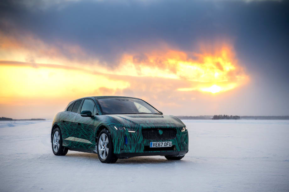 Jaguar Tests I-Pace SUV in Extreme Conditions