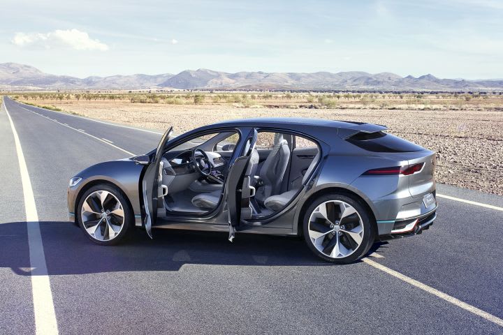 Jaguar Shows Electric Compact SUV Concept