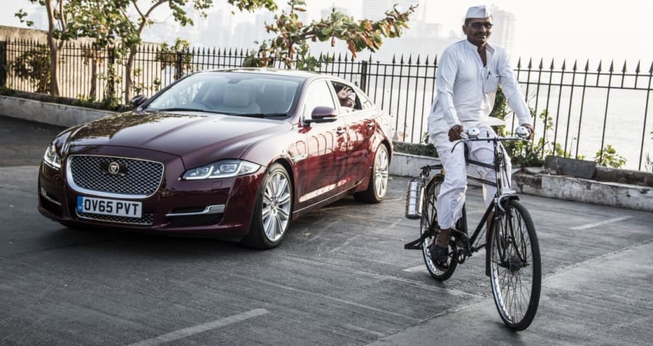 Jaguar Puts Newest XJ Model to the Dabbawalla Test in Mumbai