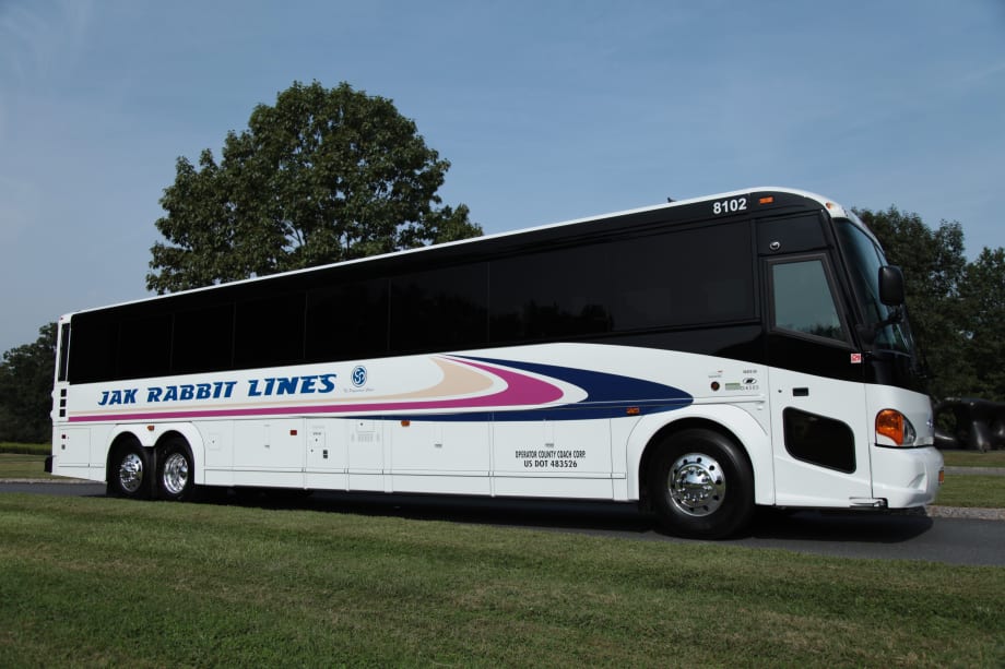 MCI delivers coach to Rye, N.Y. operator