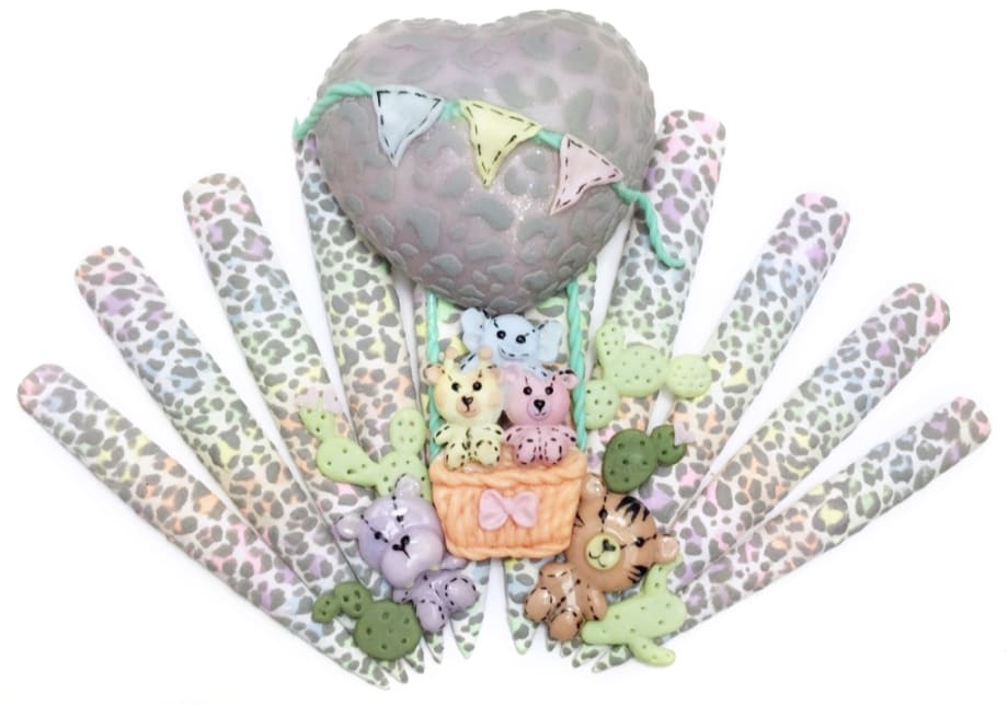 NTNA S.6 Challenge 2: Pastel Animal Print Nail Art (Jenna)