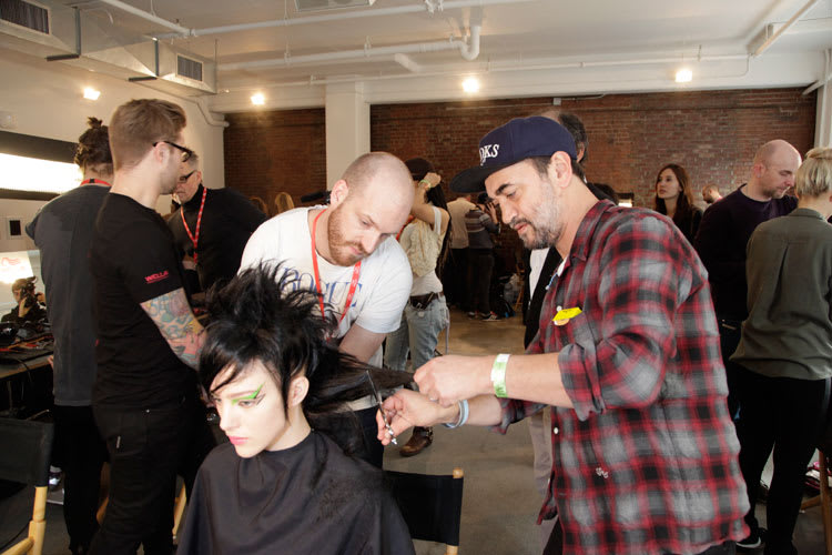 FASHION WEEK: Beauty at Jeremy Scott
