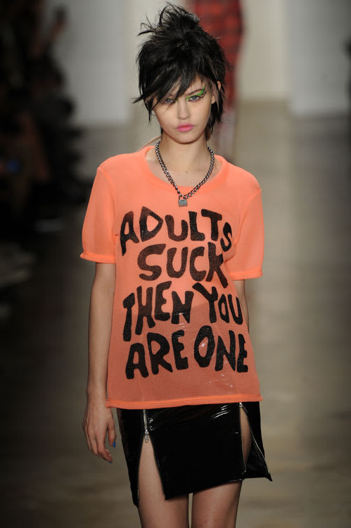 FASHION WEEK: Beauty at Jeremy Scott