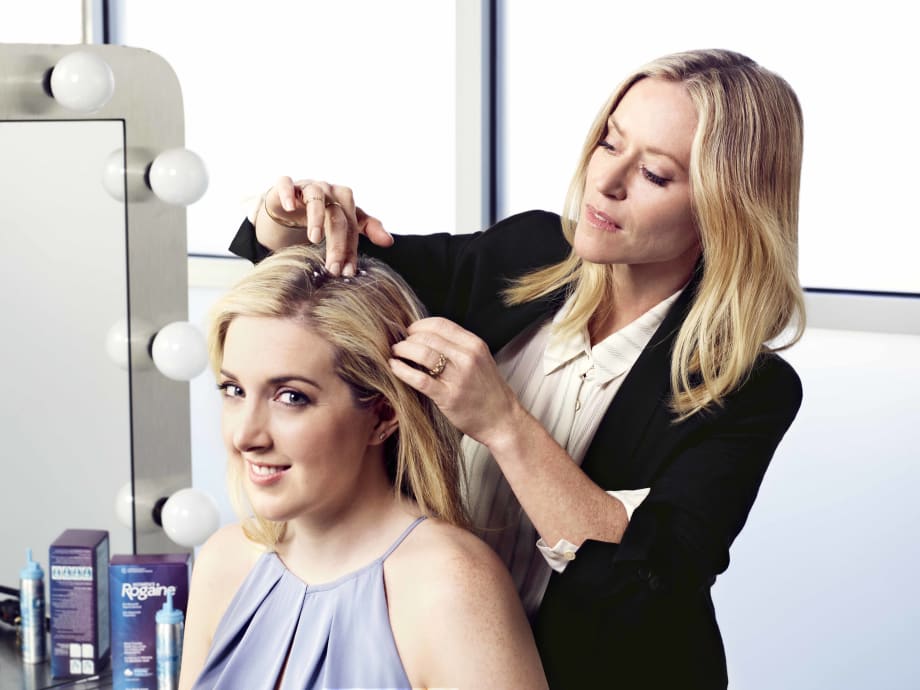 Women's Rogaine Helps Create Fuller, Thicker Hair
