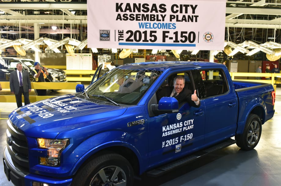 Ford Starts 2015 F-150 Production in Kansas City