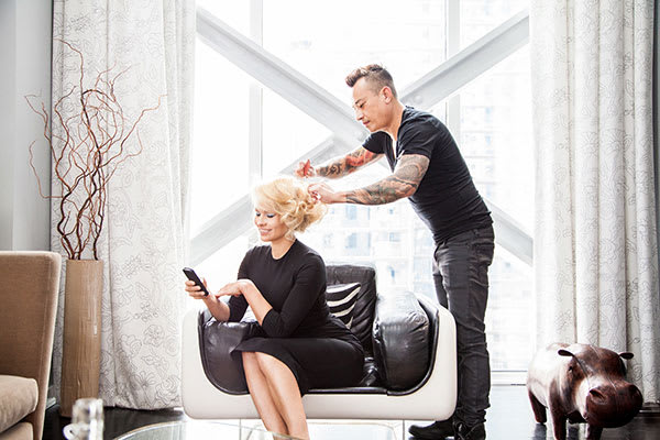Dita and Pamela Style? John Blaine offers the HOW TO