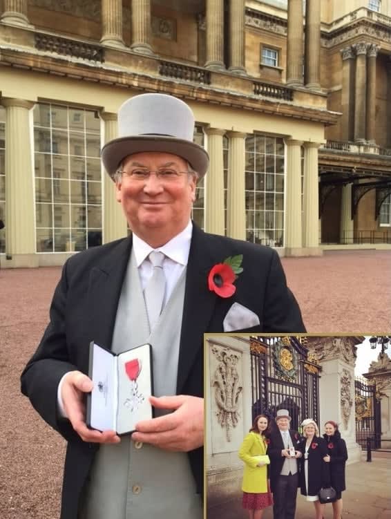 Denman's John Rainey Awarded Most Excellent Order of the British Empire