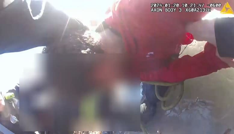 Arkansas Officer Pulls Child from Frozen Pond