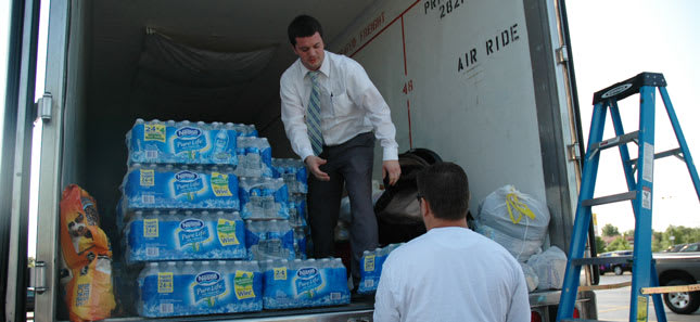 Trailers from Con-way, Prime become storage sheds in Joplin disaster area