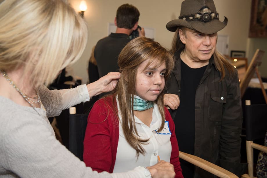 Jose Eber Hair Project at City Of Hope