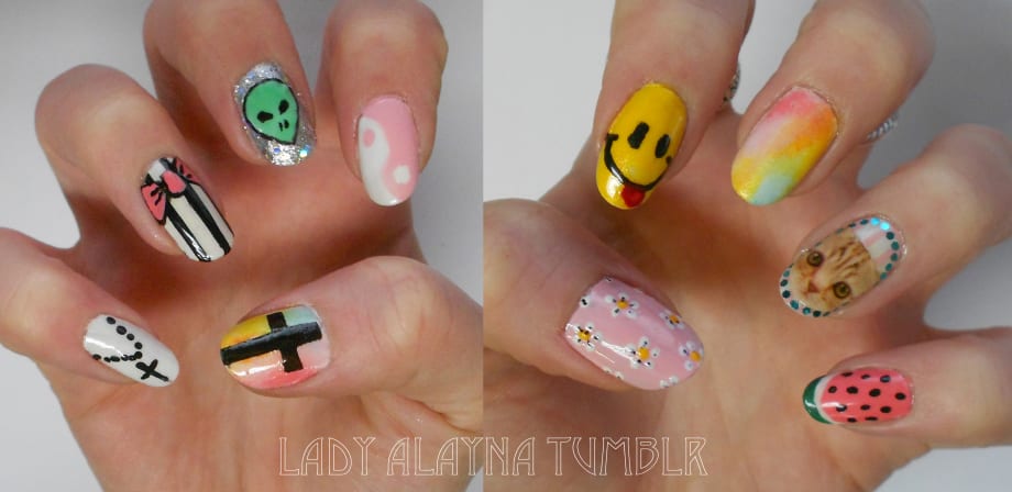 Music Festival Nail Art