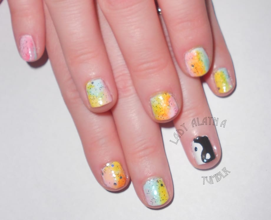 Music Festival Nail Art