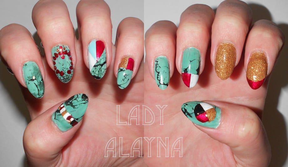 Music Festival Nail Art