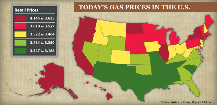 Report Says Gas Prices to Stay Flat or Climb Through Labor Day