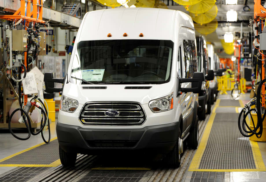 Production of 2015 Ford Transit Van Begins
