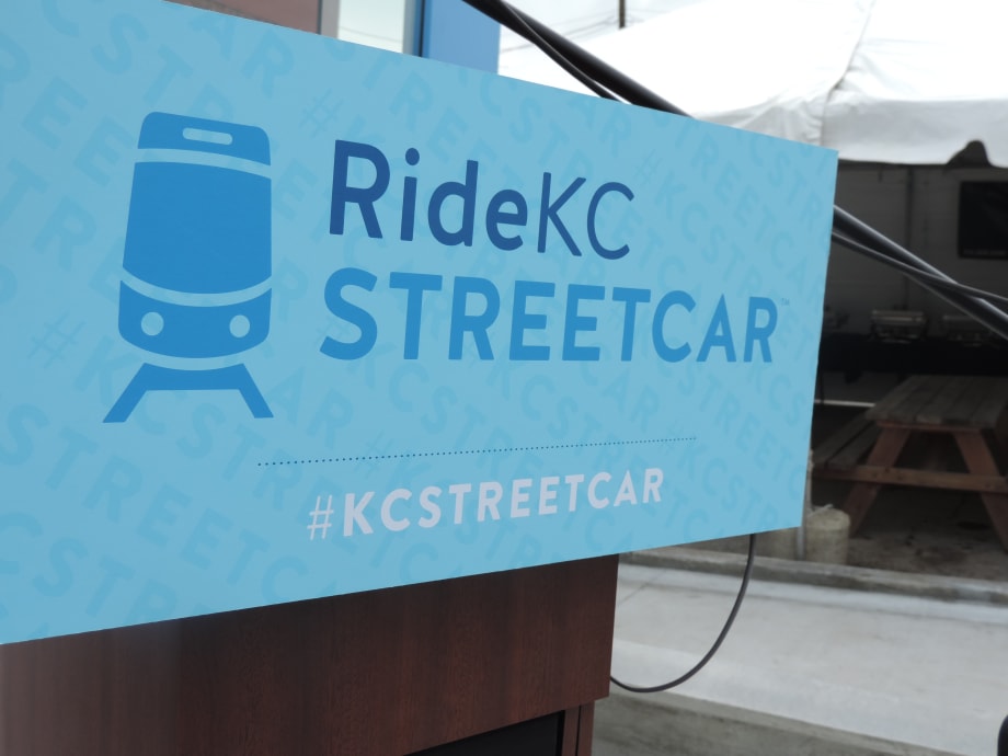KC Streetcar testing overhead wires