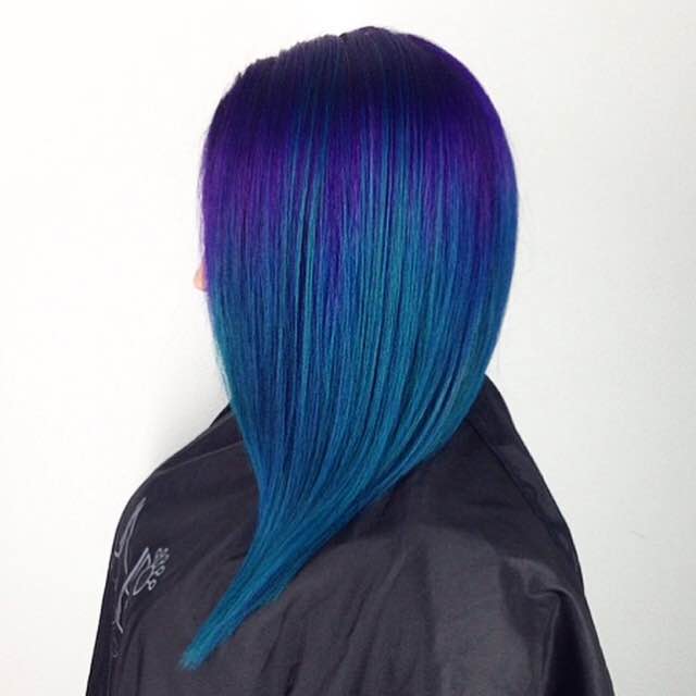 Fashion Fade To Purple/Blue Melt. WOW!