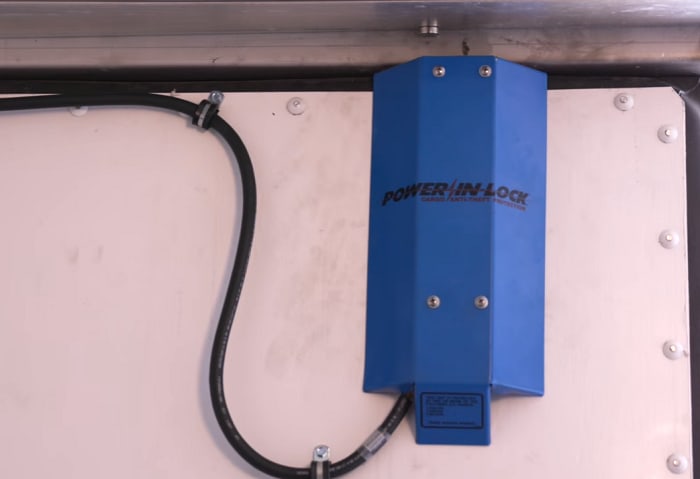 Carrier Installs Internal Electronic Trailer-Locking System