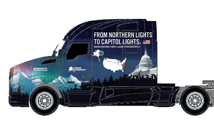 Kenworth T680 to Haul the Capitol Christmas Tree