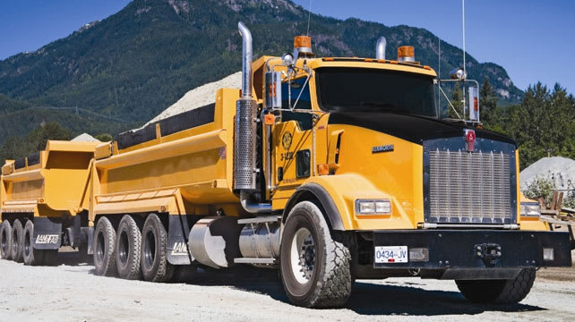 Kenworth Offers Advice on Specs for Dump Trucks