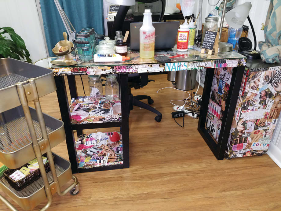 Upcycled Magazines Make  for Upscale Design