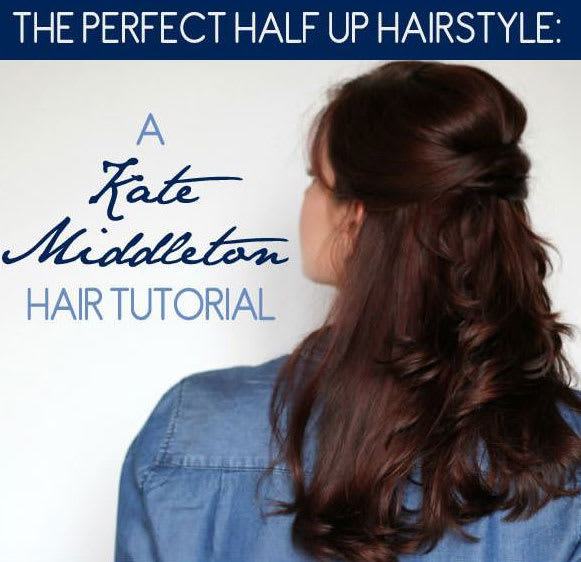HOW-TO: Kate Middleton's Half-Up Hairstyle