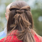 HOW-TO: Kate Middleton's Half-Up Hairstyle